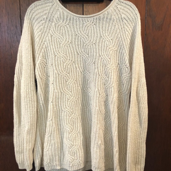 Sonoma Sweaters Cream Oversized Sweater Large Poshmark